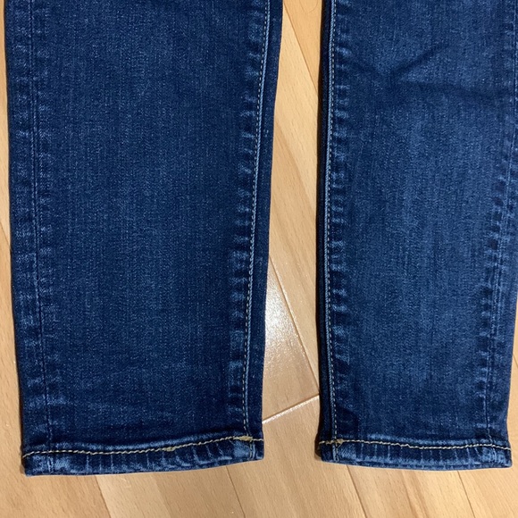 EUC Women’s American Eagle Super High Rise Blue Jeggings - size 8 Regular - Picture 3 of 16